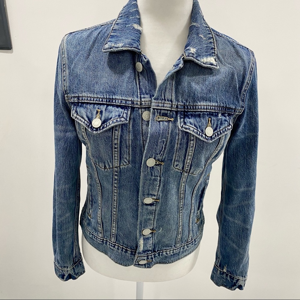 lucky brand denim jacket - Picture 2 of 5